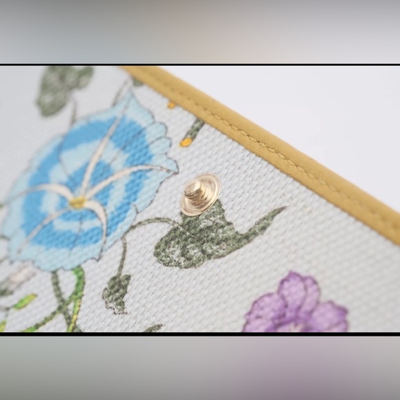 Gucci Limited Edition 50th Anniversary Japan Exclusive Floral Wallet - Picture 10 of 10